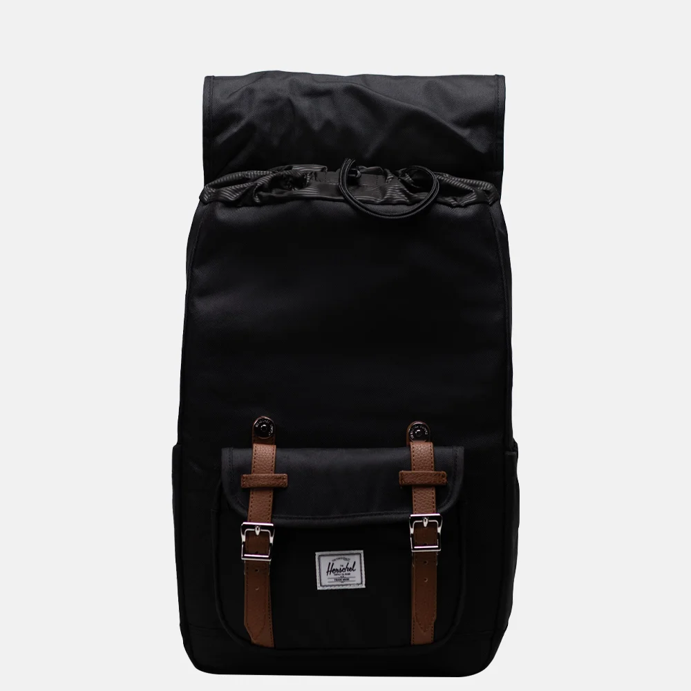 Herschel Little America rugzak M Black bij Duifhuizen